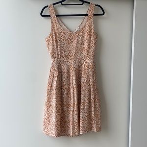 Flirty silky summer dress